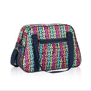 Thirty One Pop Stripe All In Tote -  NEW